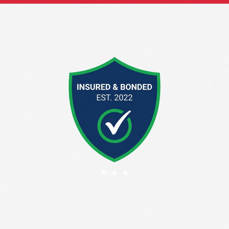 Primetime Maintenance & Cleaners shield badge — Insured and Bonded, Est. 2022
